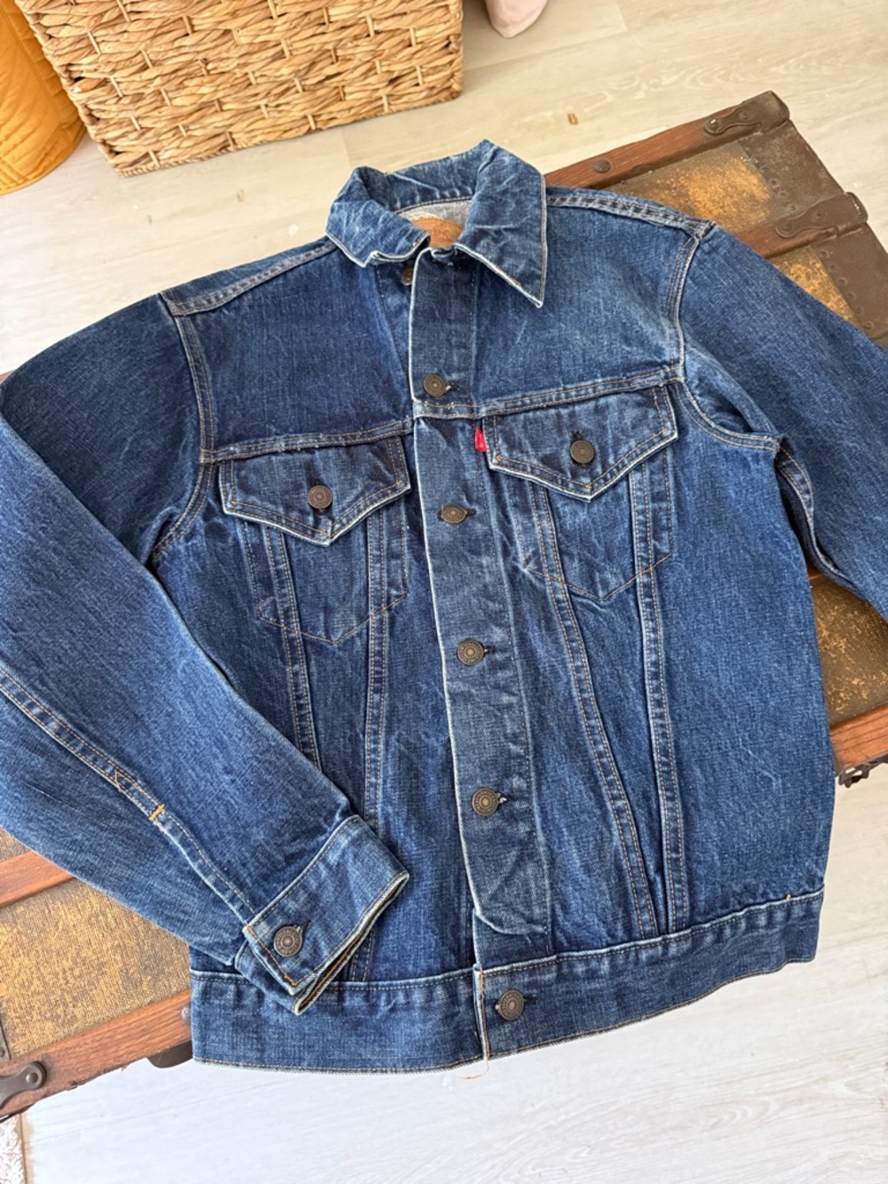 Levi's Indigo Denim Trucker Jacket